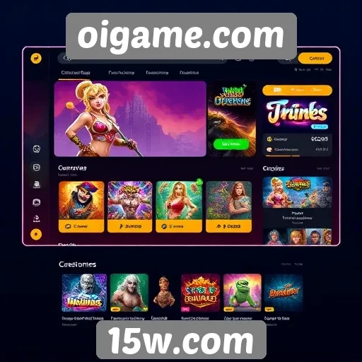 interface do oigame.com melhora a experiência do usuário